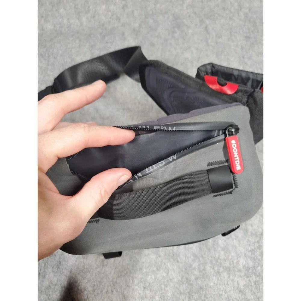 Uncharted Supply Co. Waterproof Hip Pack with Bottle Holders And Water Bottle